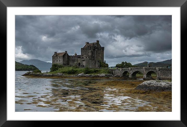  Eilean donan castle  Scotland  Framed Mounted Print by Kenny McCormick