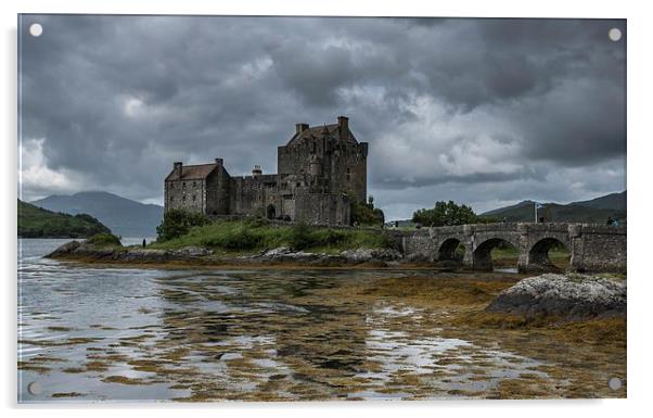  Eilean donan castle  Scotland  Acrylic by Kenny McCormick