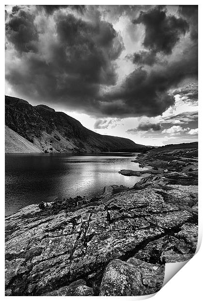 Storm Over Wastwater  Print by Jacqi Elmslie