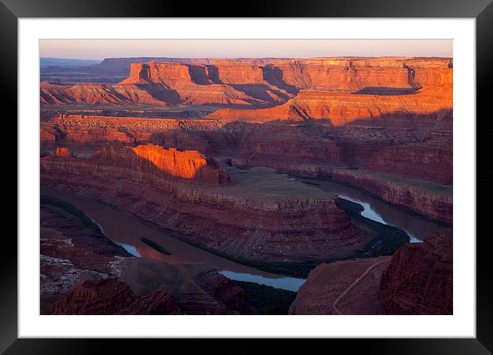 Sunrise at Dead Horse Point Framed Mounted Print by Thomas Schaeffer