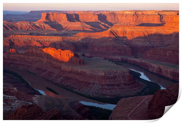 Sunrise at Dead Horse Point Print by Thomas Schaeffer