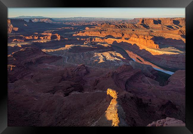 Sunrise at Dead Horse Point Framed Print by Thomas Schaeffer