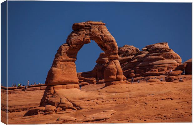 Delicate Arch Canvas Print by Thomas Schaeffer