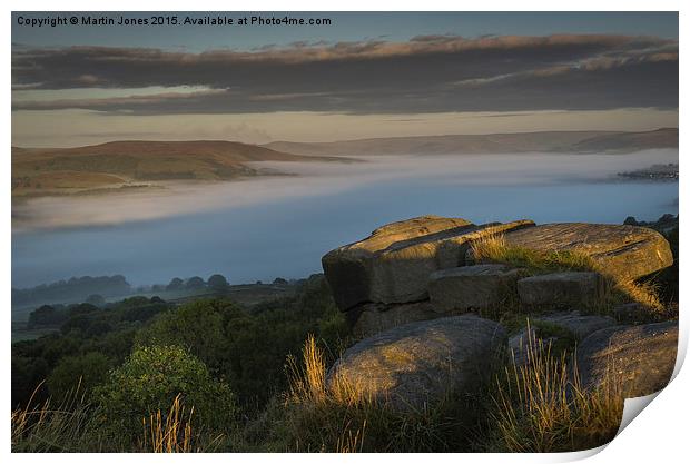  The Mists of Time Print by K7 Photography