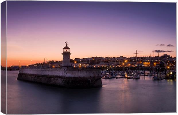  Ramsgate Harbour Canvas Print by Ian Hufton