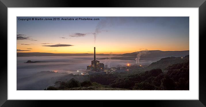  Early Shift at The Works Framed Mounted Print by K7 Photography
