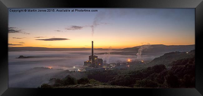  Early Shift at The Works Framed Print by K7 Photography