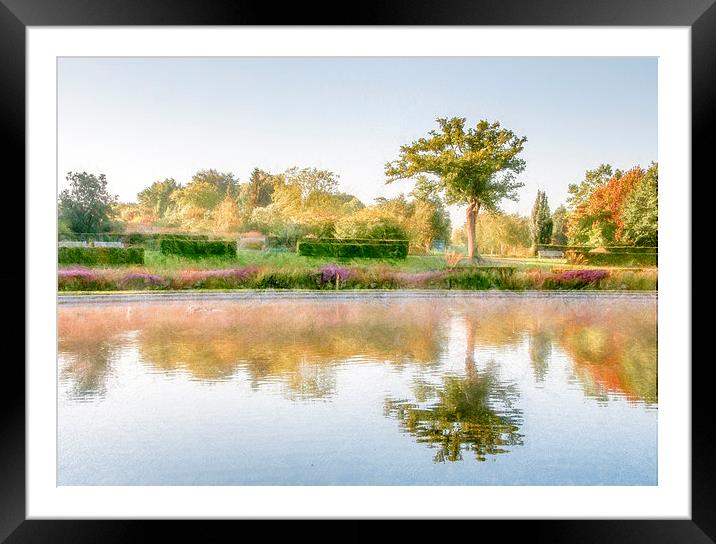  Reflections of Autumn Framed Mounted Print by Colin Evans