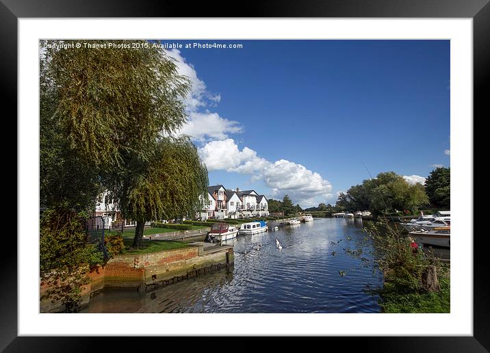  Loddon Framed Mounted Print by Thanet Photos