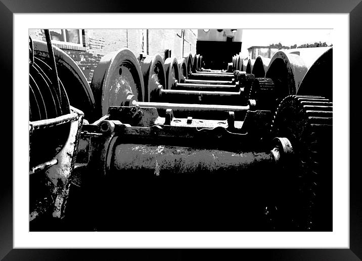  Rolling Stock Framed Mounted Print by PETER MARSH