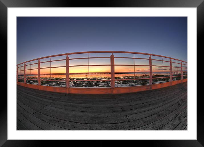 Fence Framed Mounted Print by Jean-François Dupuis