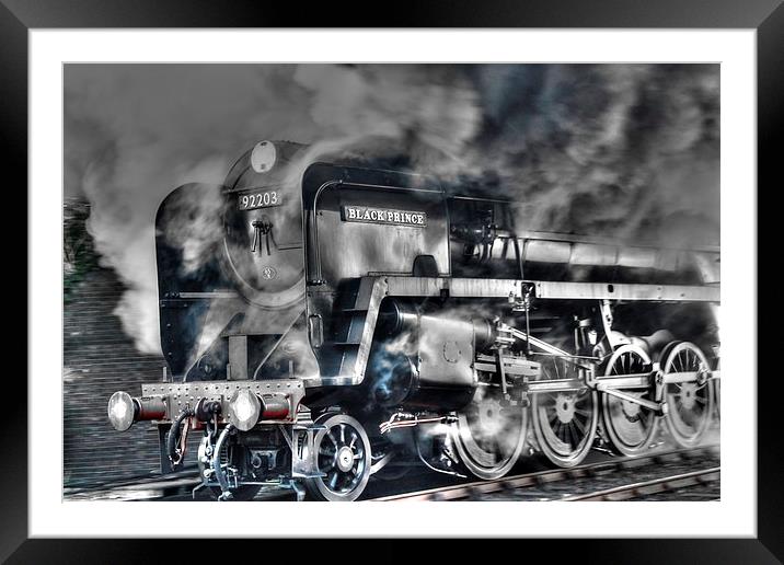  92203 "Black Prince" Framed Mounted Print by Castleton Photographic