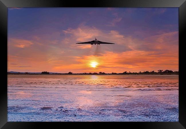 The Vulcan Pass Framed Print by J Biggadike