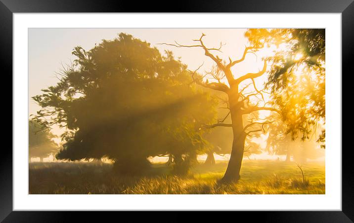  Morning World Framed Mounted Print by Clive Eariss