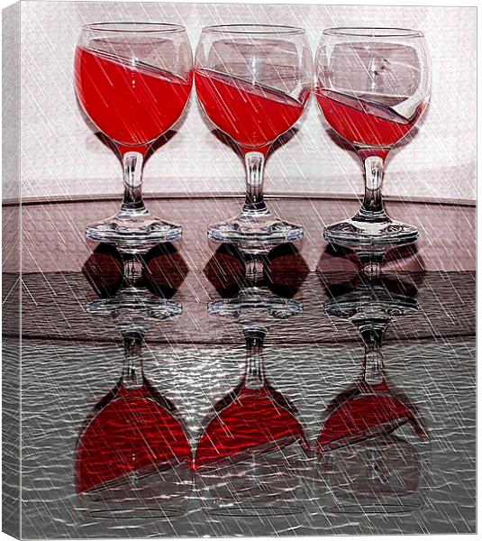  Wine O Clock by JCstudios 2015 Canvas Print by JC studios LRPS ARPS