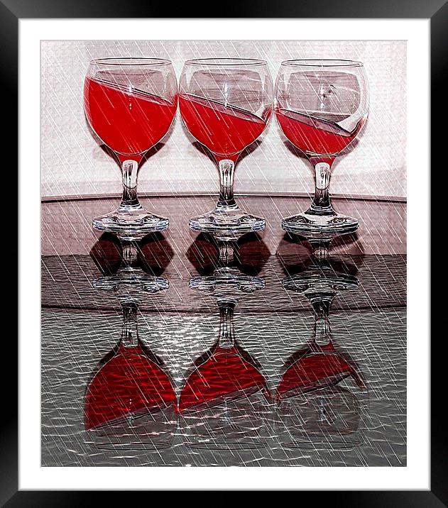  Wine O Clock by JCstudios 2015 Framed Mounted Print by JC studios LRPS ARPS