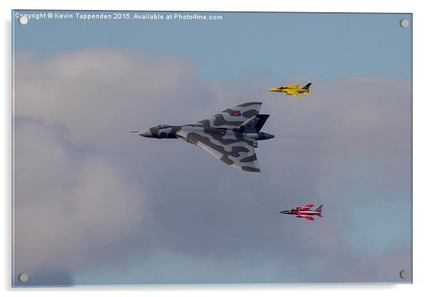  Vulcan & Gnat Formation Acrylic by Kevin Tappenden