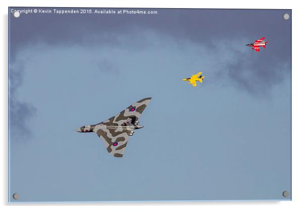  Vulcan & Gnat Formation 2 Acrylic by Kevin Tappenden