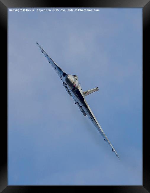  Avro Vulcan XH558 Framed Print by Kevin Tappenden