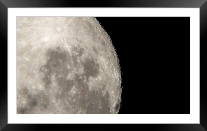  our satelite 1 Framed Mounted Print by keith sutton