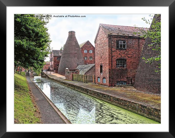   Coalport China Museum Framed Mounted Print by Paul Williams
