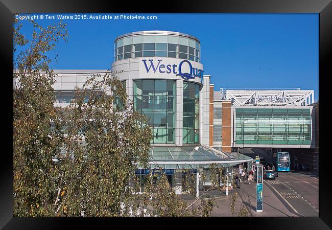  West Quay Southampton Framed Print by Terri Waters