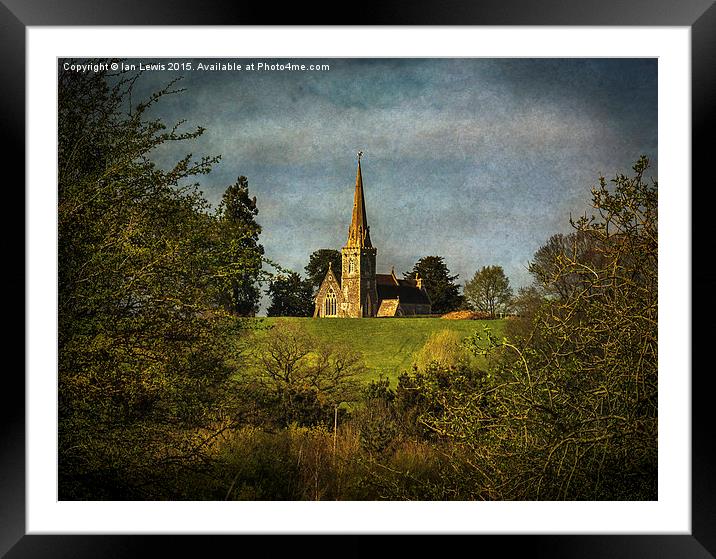 Heavenly Beauty of St Matthews Framed Mounted Print by Ian Lewis