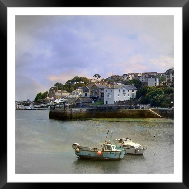 Harbour View Framed Mounted Print by Pete Holloway