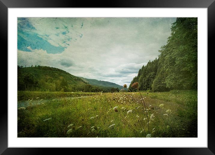 Fall is In the Air Framed Mounted Print by Belinda Greb