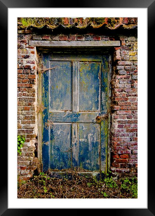  The old door Framed Mounted Print by john english