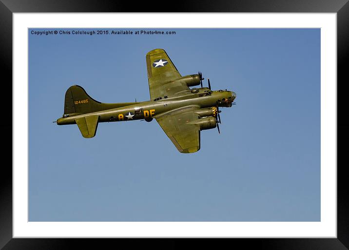  Sally B Framed Mounted Print by Chris Colclough