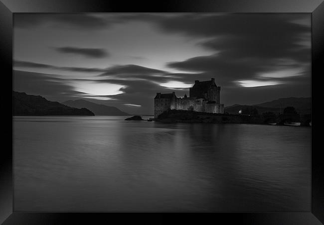 Changing Light, Eilean Donan Castle Framed Print by Martin Appleby