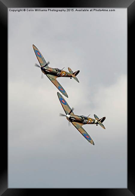   Duxford 75 Battle Ot Britian Airshow 2015 4 Framed Print by Colin Williams Photography