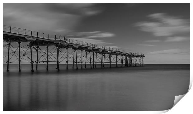 Saltburn pier east coast Print by David Oxtaby  ARPS