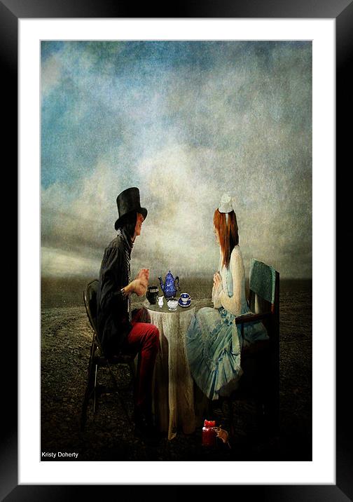 unhappy birthday to you Framed Mounted Print by kristy doherty