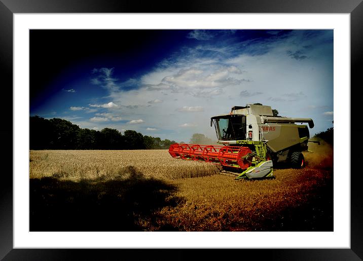  Essex Harvest Framed Mounted Print by Adrian Wilkins