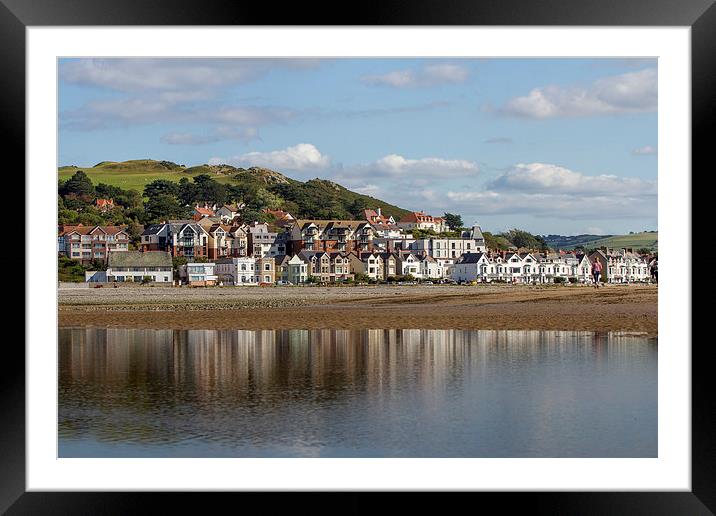  Deganwy Reflections Framed Mounted Print by Sean Wareing
