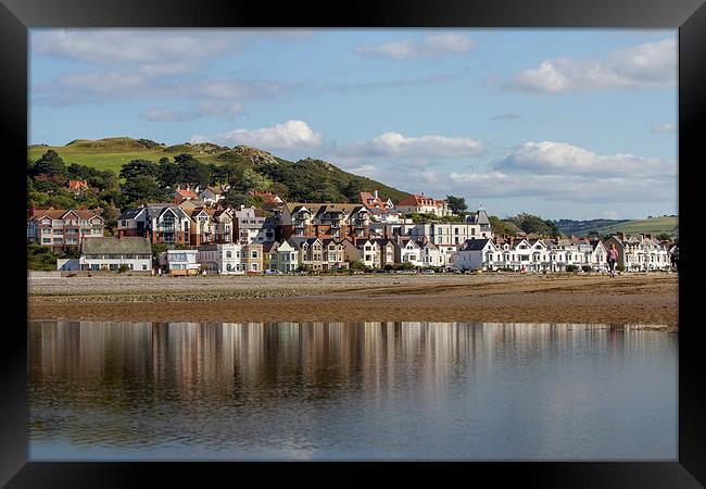  Deganwy Reflections Framed Print by Sean Wareing