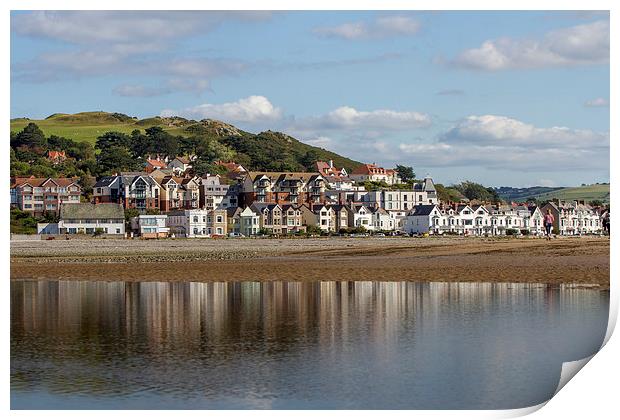  Deganwy Reflections Print by Sean Wareing