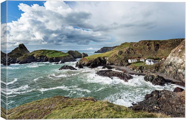  kynance cove Canvas Print by Kelvin Rumsby