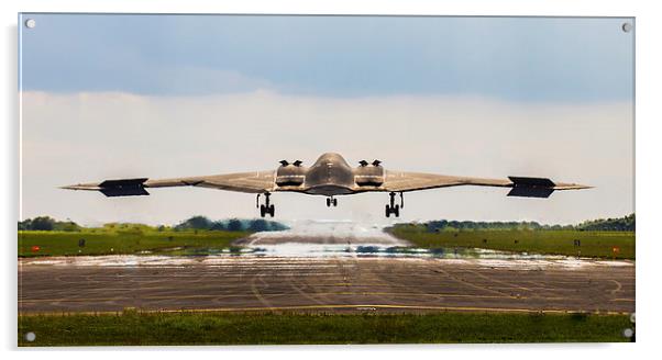  B-2 Landing Acrylic by James Innes