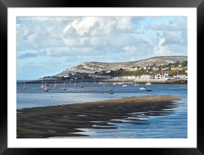 Conwy, Wales Framed Mounted Print by Beth McAllister