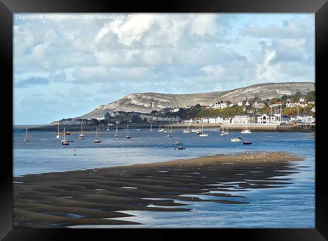 Conwy, Wales Framed Print by Beth McAllister