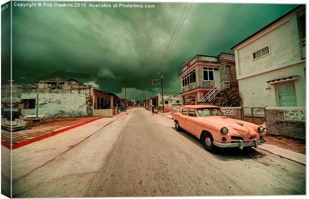  Studebaker Storm  Canvas Print by Rob Hawkins