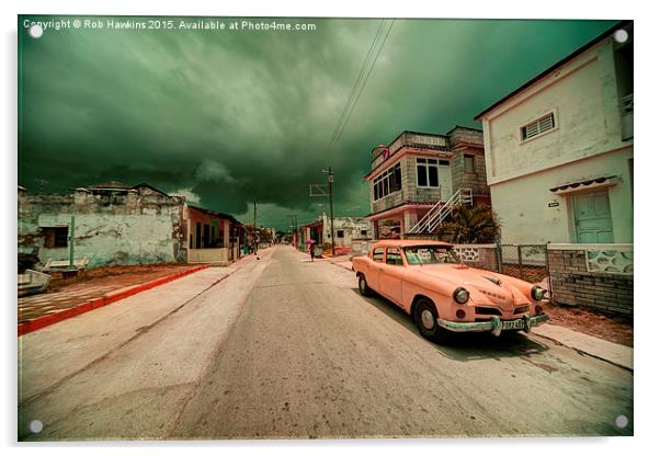  Studebaker Storm  Acrylic by Rob Hawkins