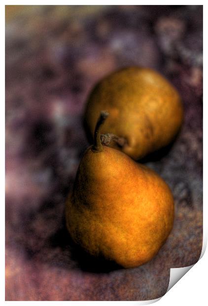 Pears Print by Jean-François Dupuis