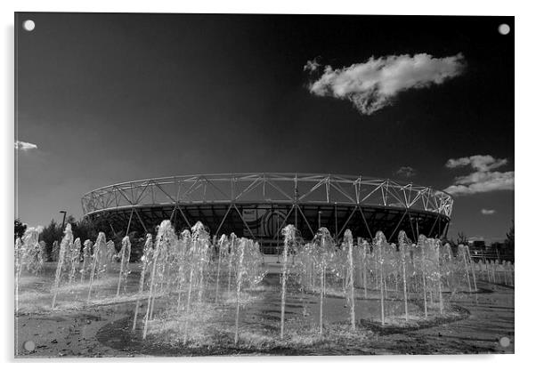 Olympic Stadium Stratford Acrylic by David French