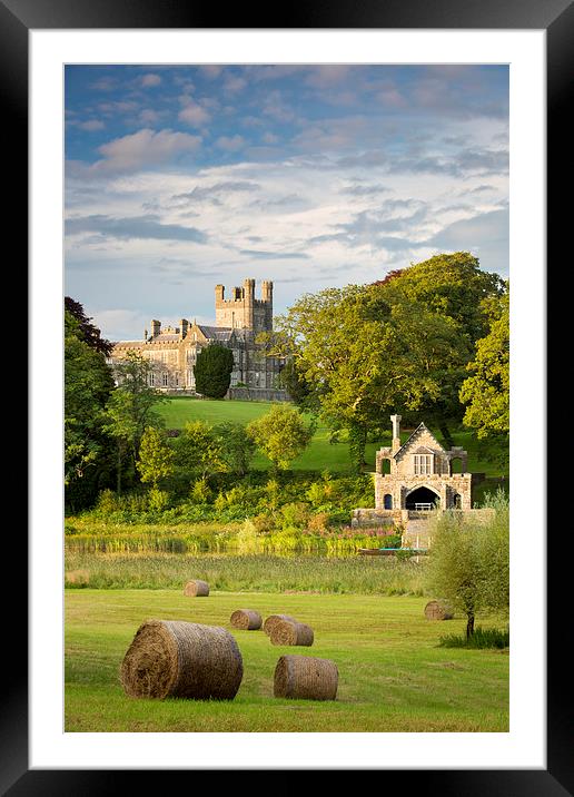  Crom Castle Ireland Framed Mounted Print by Brian Jannsen