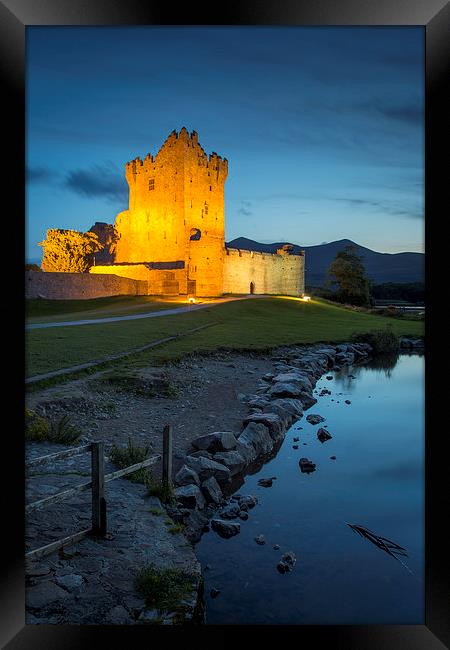  Ross Castle Ireland Framed Print by Brian Jannsen