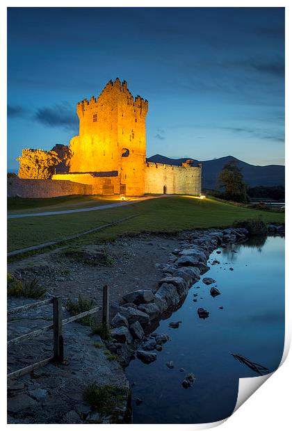  Ross Castle Ireland Print by Brian Jannsen
